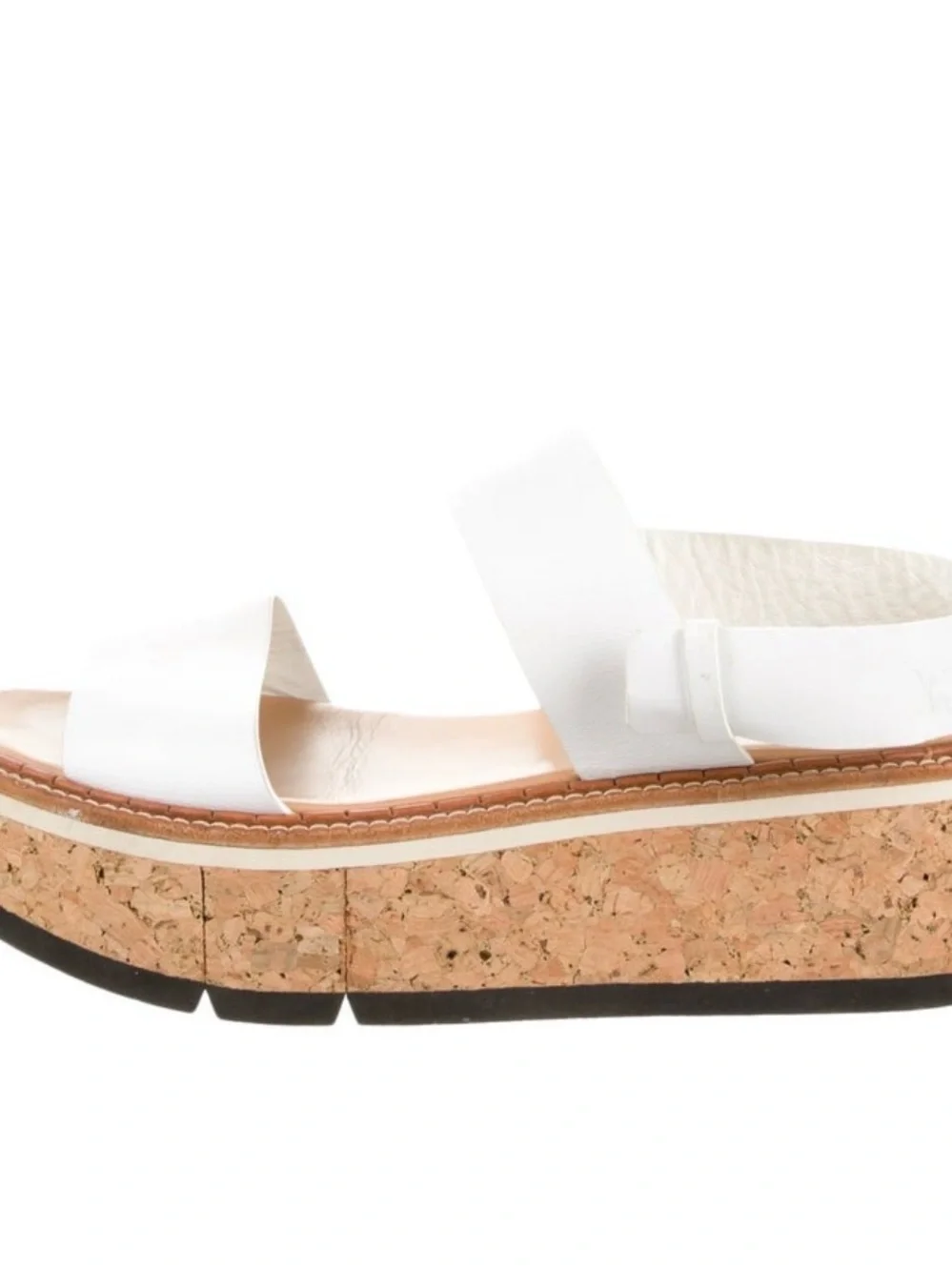 Paloma Barcelo Leather Platform Sandals